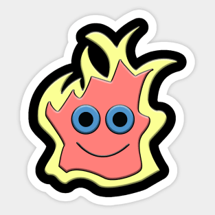 Fire Sticker